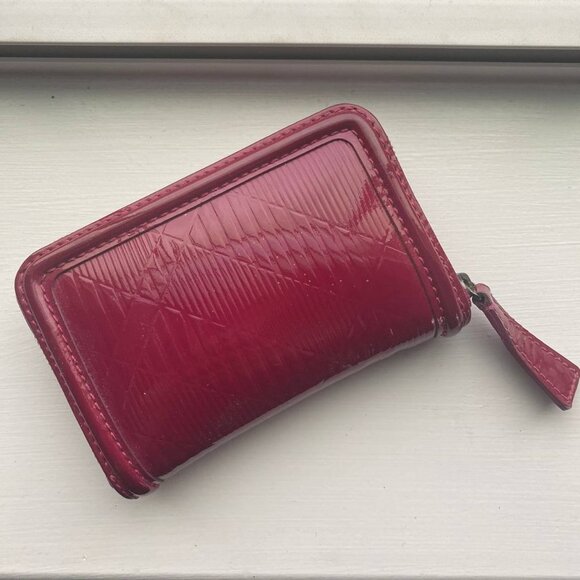 BURBERRY AUTHENTIC Vintage Wallet in Hot Pink - Picture 3 of 6